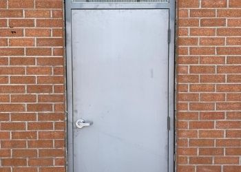 Metal doors